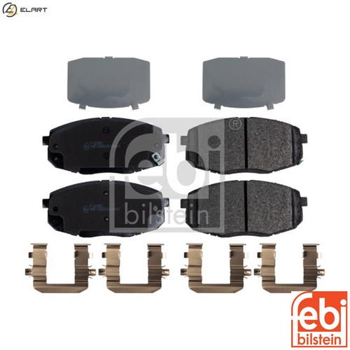 Brake pad set disc - pad,