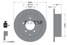 2x New Brake Disc for KIA