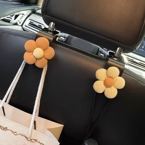 Black car seat - hook, purse